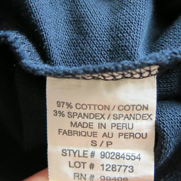 Theory Black Cotton Blend Short Sleeve Tee Shirt Top - Size Small - Picture 5 of 5